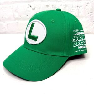 Super Mario Bros Movie (2023) Luigi Green Baseball Hat‎ Promotional Cap